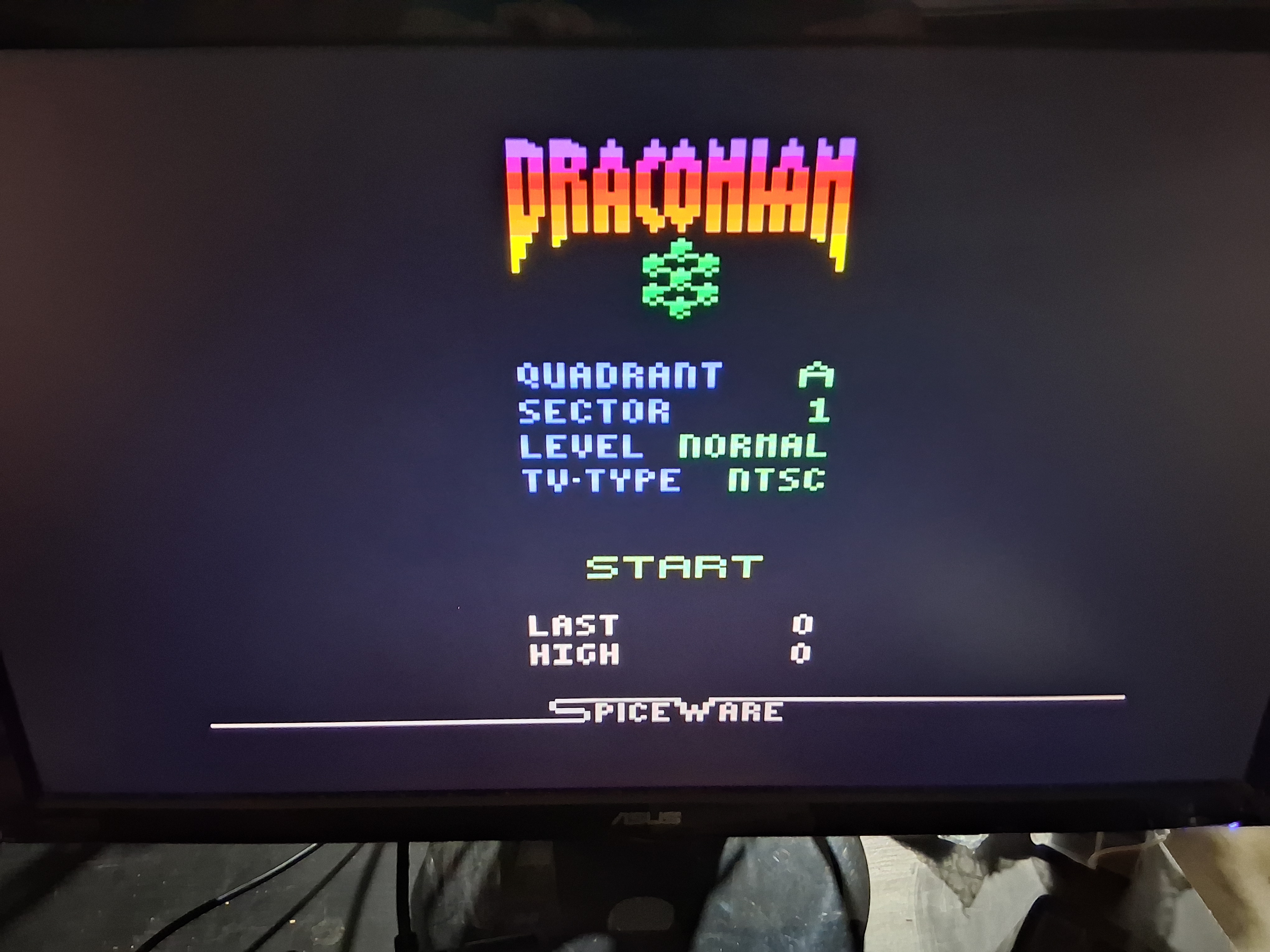 Draconian - Atari 2600+ ONLY Cartridge NTSC