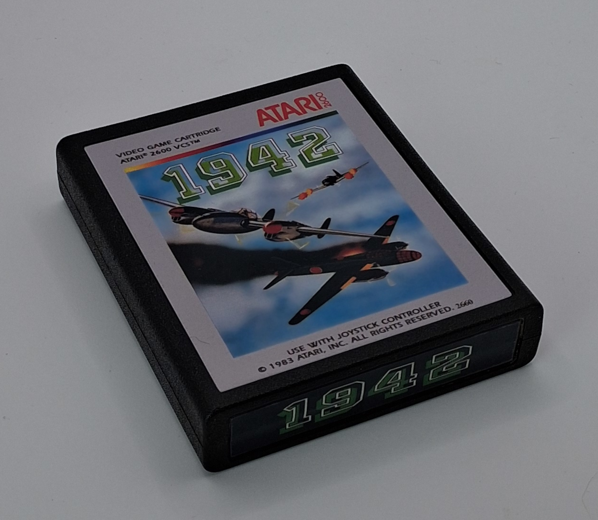 1942 - Atari 2600 & Atari 2600+ Game Cartridge NTSC