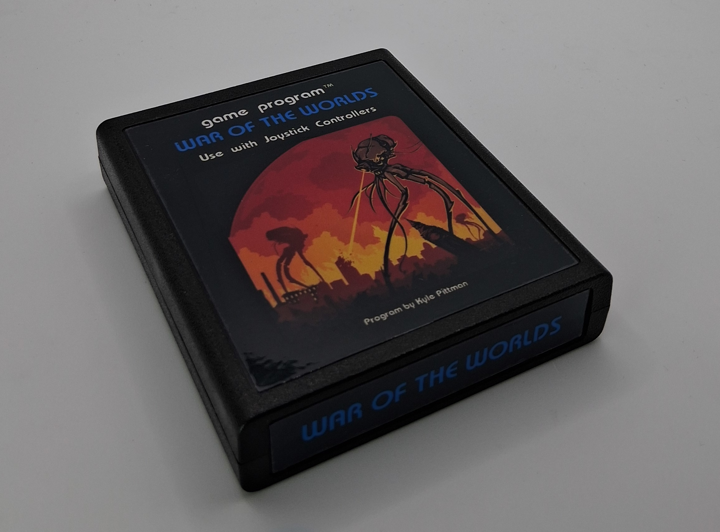 War of the Worlds - Atari 2600 & Atari 2600+ Cartridge NTSC