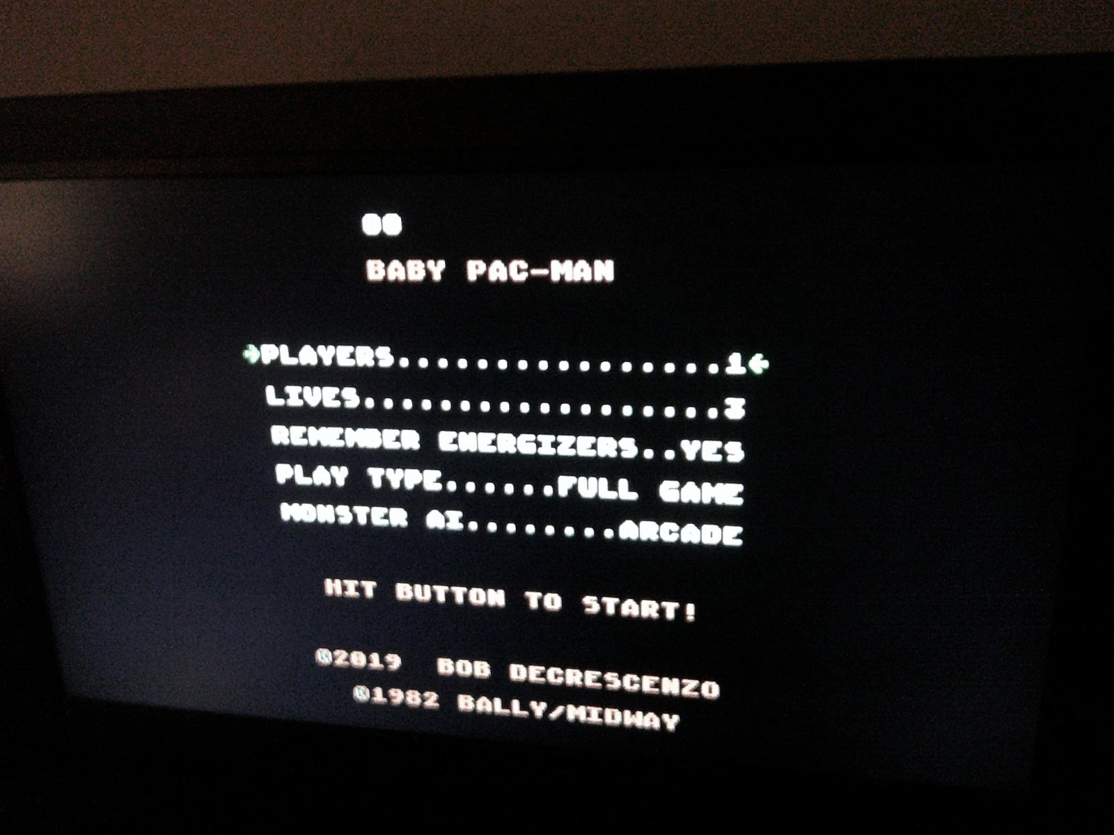 Baby Pac-Man – Atari 7800 and 7800+ Game Cartridge NTSC