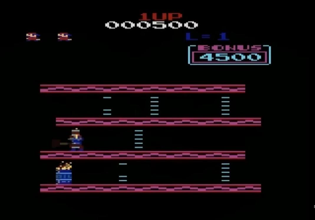 Donkey Kong VCS - Atari 2600+ & Atari 7800+ Game Cartridge NTSC