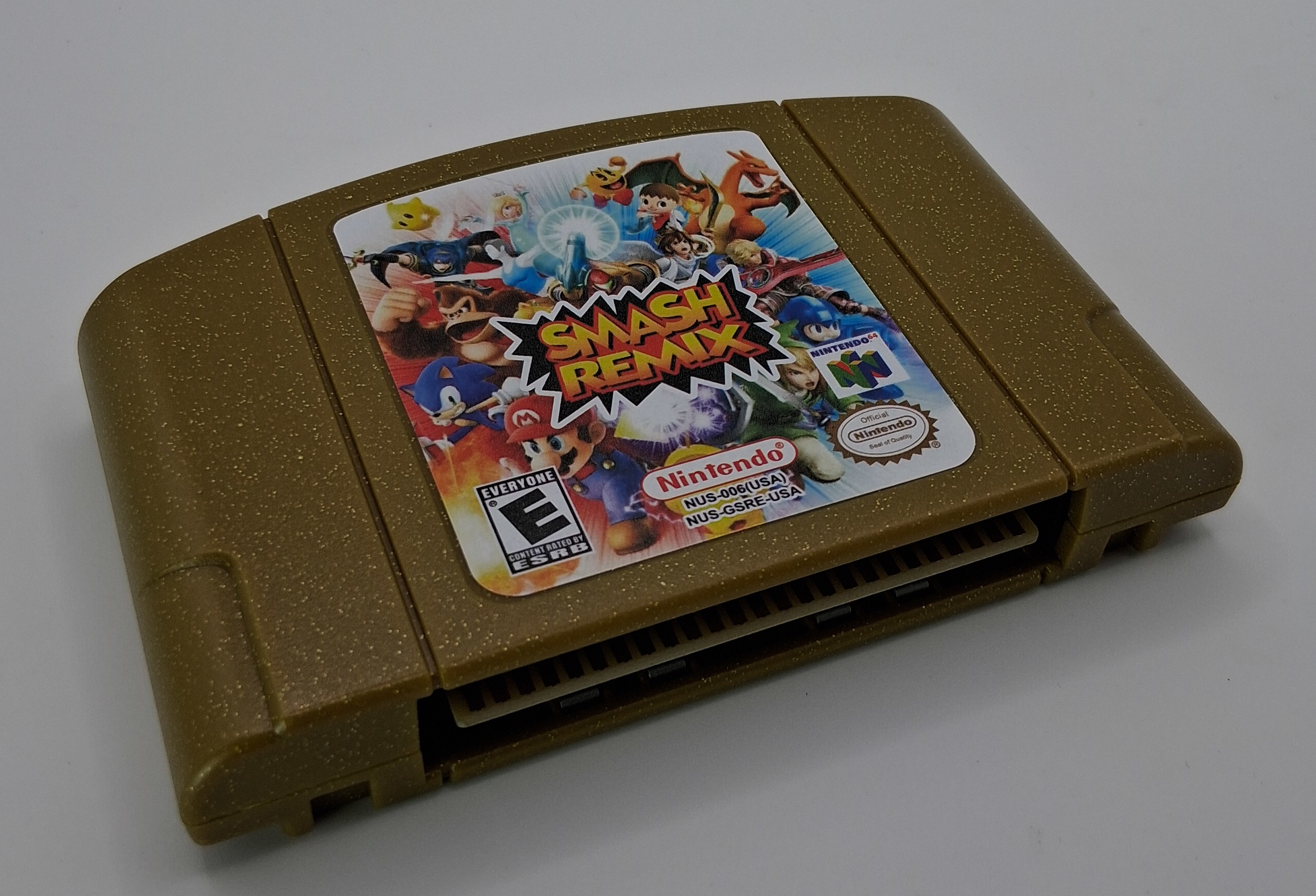 Super Smash Remix - Newest Version 2.0 Nintendo N64 Cartridge NTSC