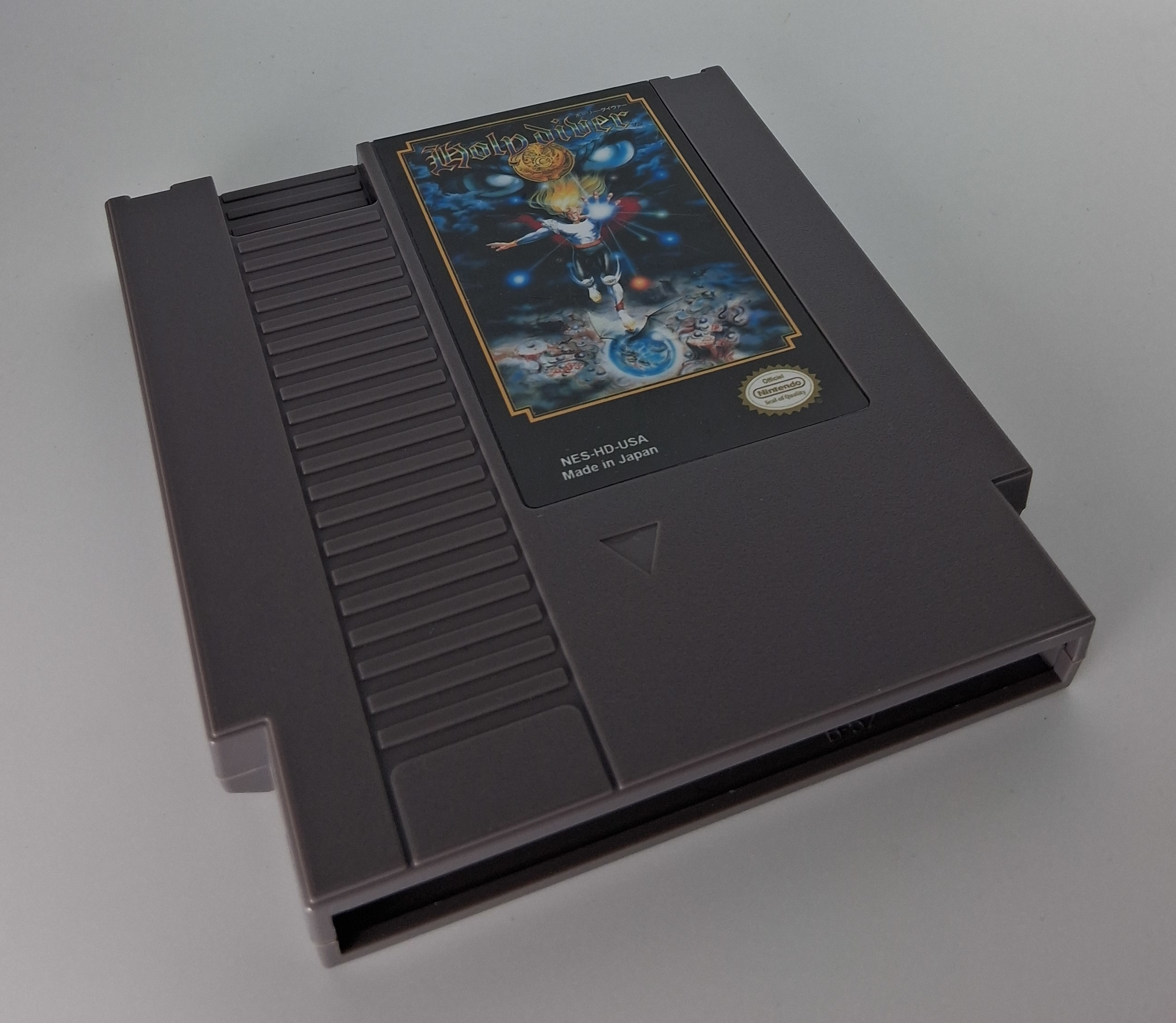 Holy Diver - English Translation NES Nintendo Game Cartridge NTSC