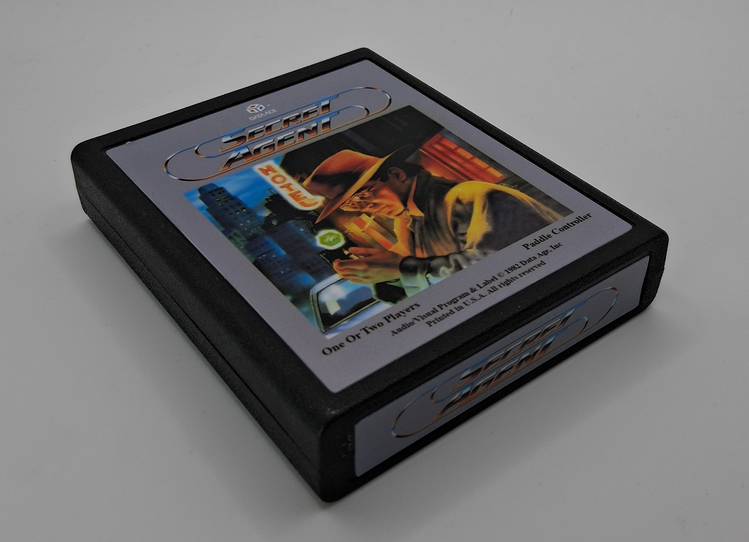 Secret Agent - Atari 2600, Atari 2600+ and Atari 7800 Game Cartridge NTSC