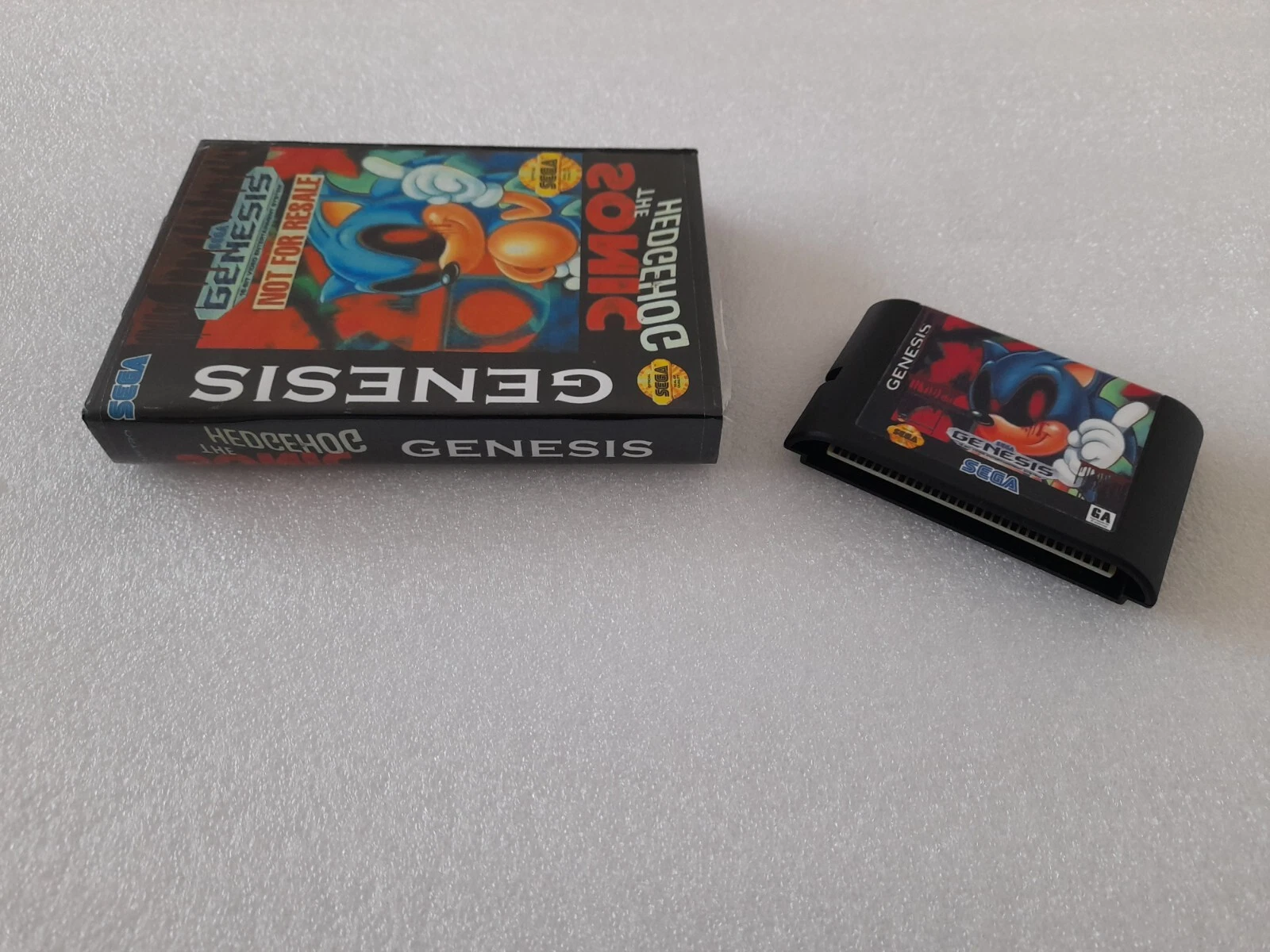 Sonic Nightmare Sonic.exe with Case - Sega Genesis