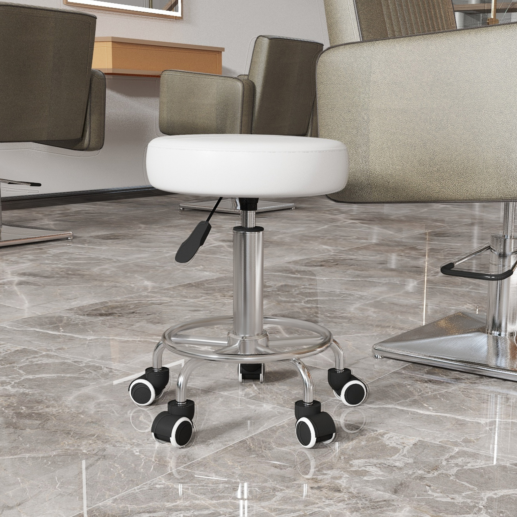 Adjustable Swivel Stool