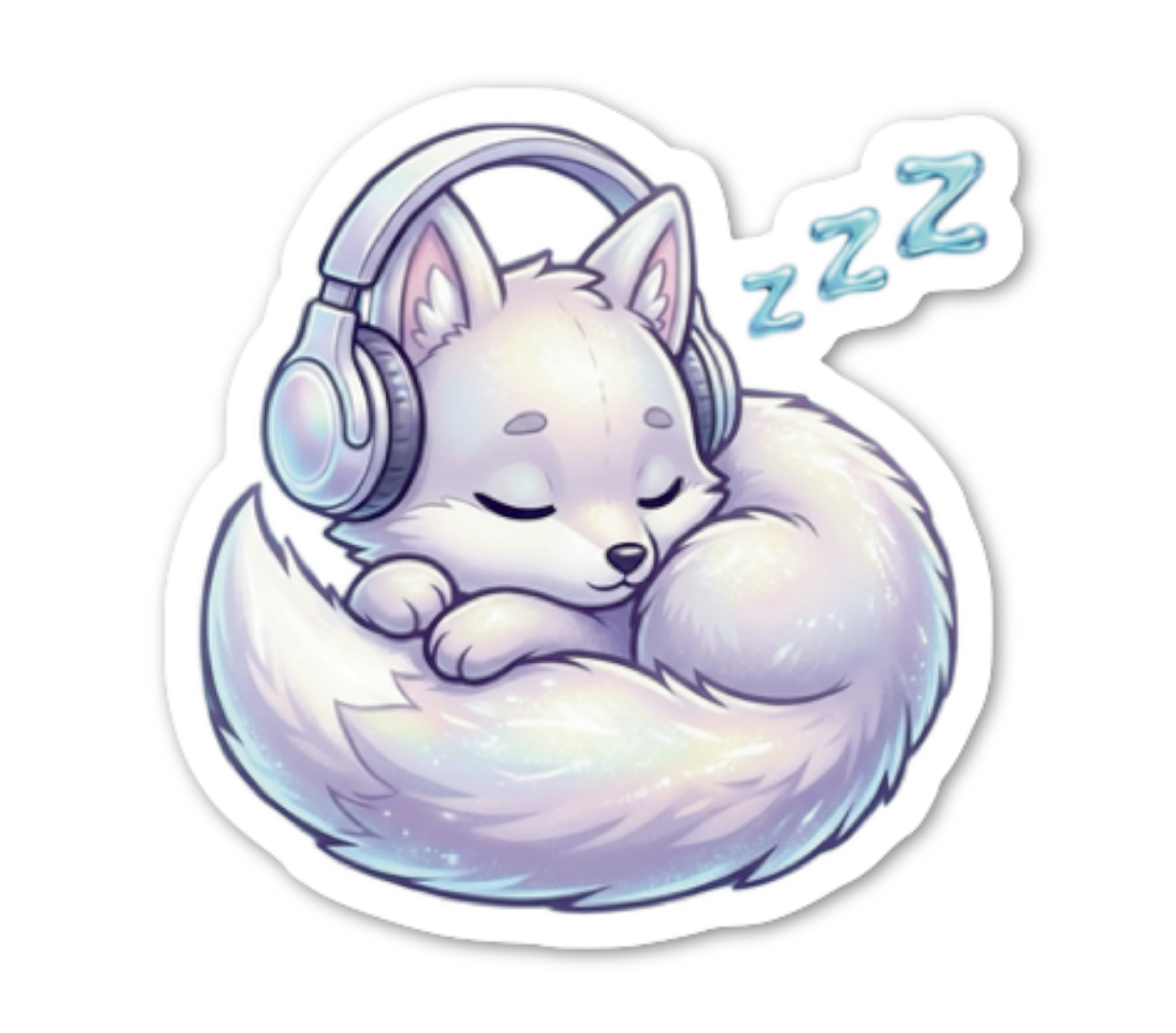 Sleepy Chibi Furs Sticker