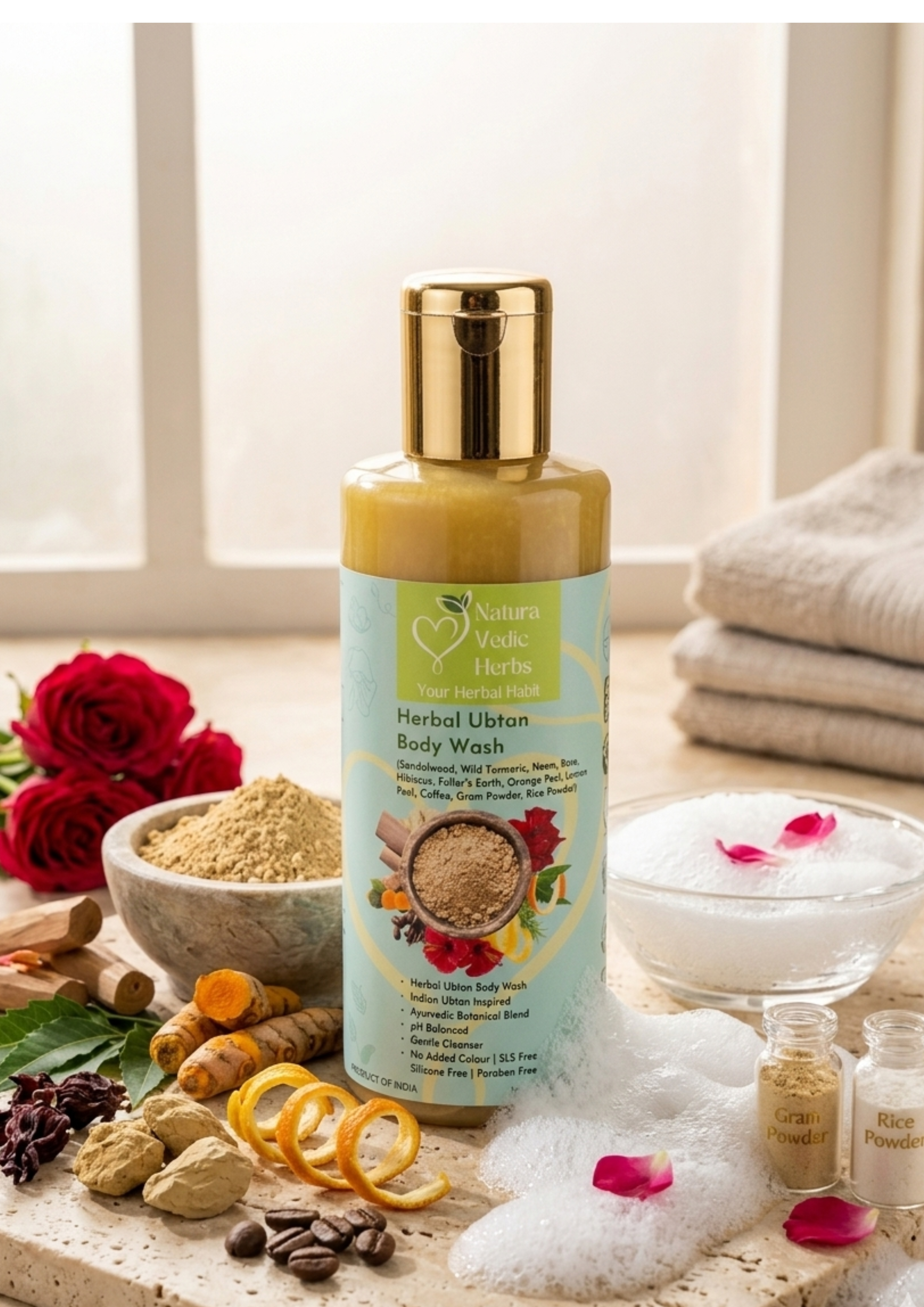 Herbal Ubtan Body Wash 200 ml