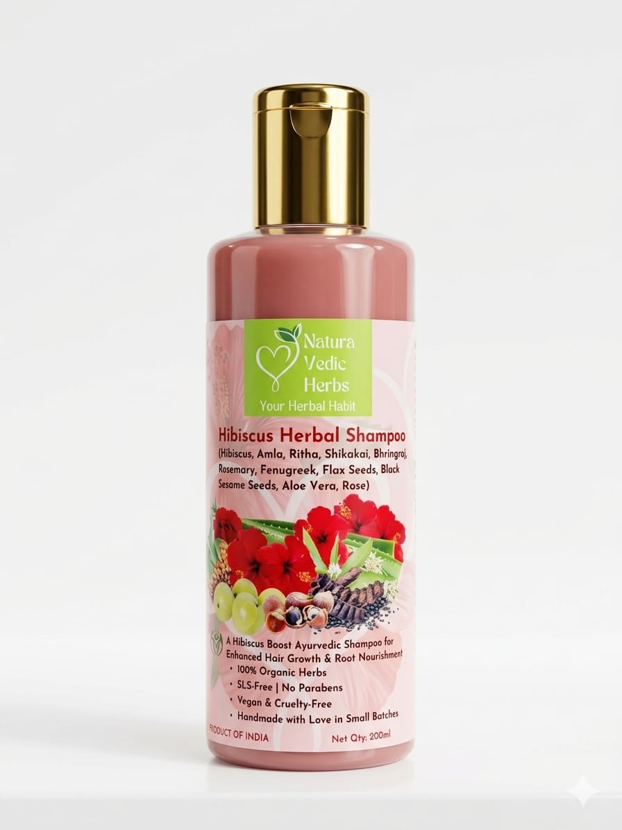 Hibiscus Herbal Shampoo