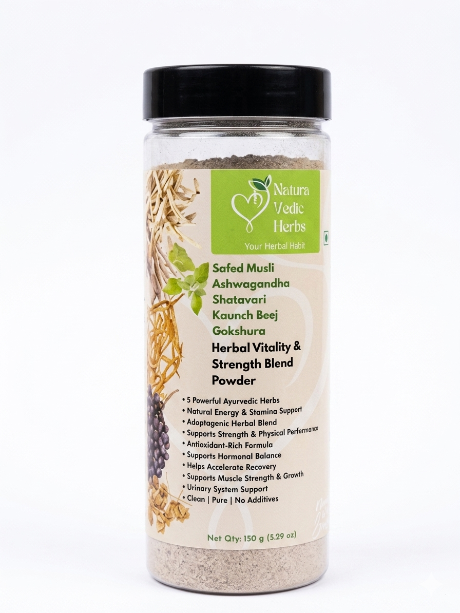 Herbal Vitality & Strength Blend Powder  150 gm