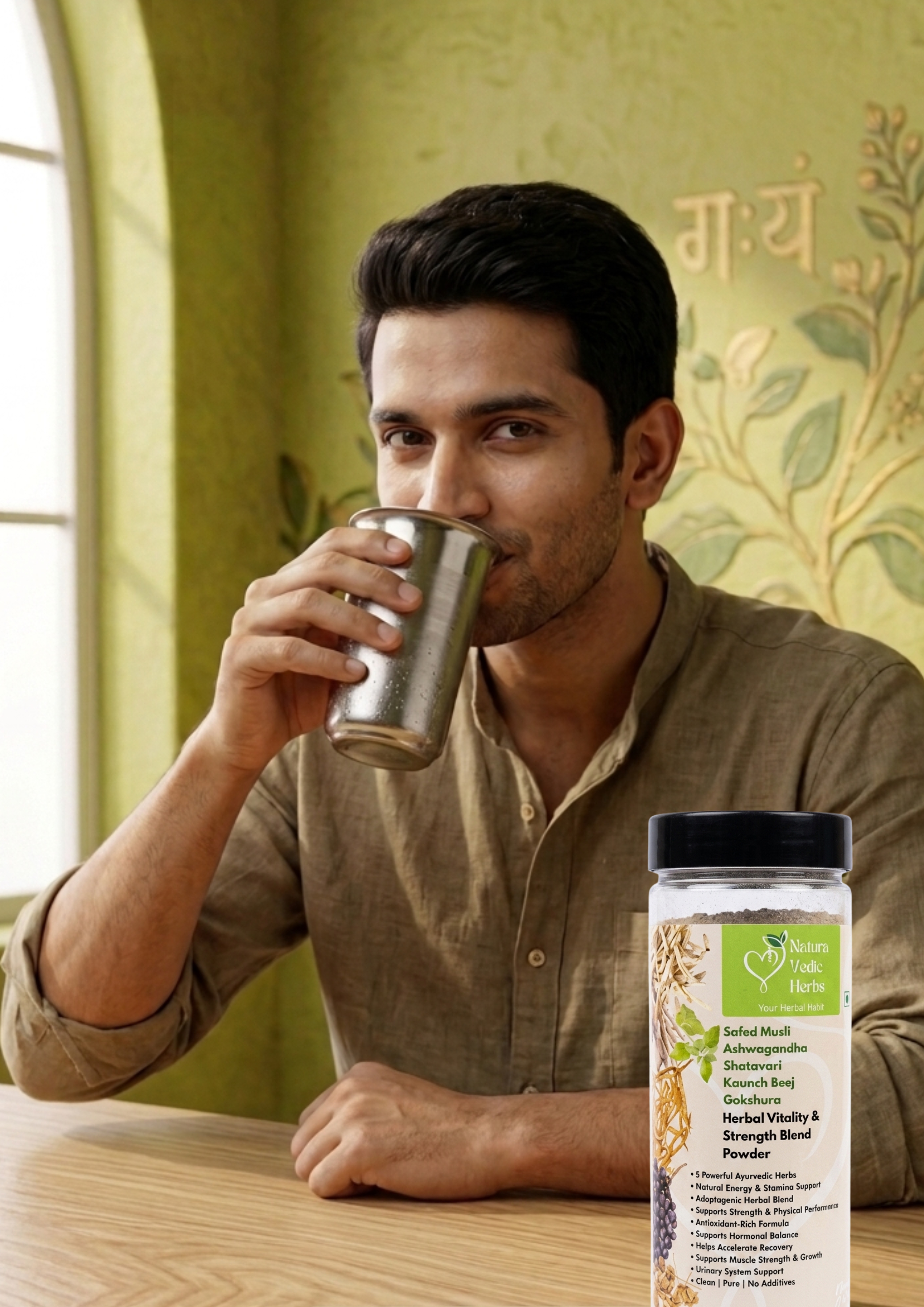 Herbal Vitality & Strength Blend Powder  150 gm