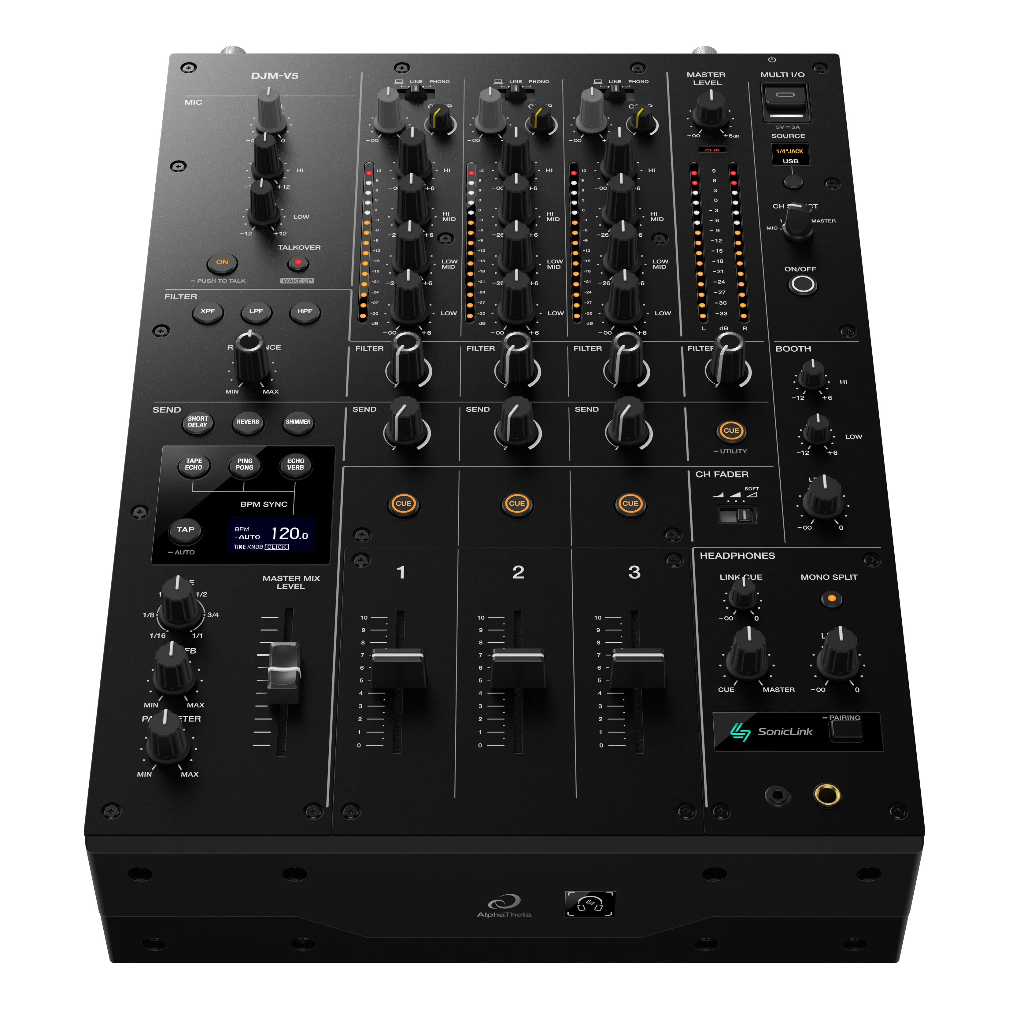 Mezcladora Alpha Theta DJM V5