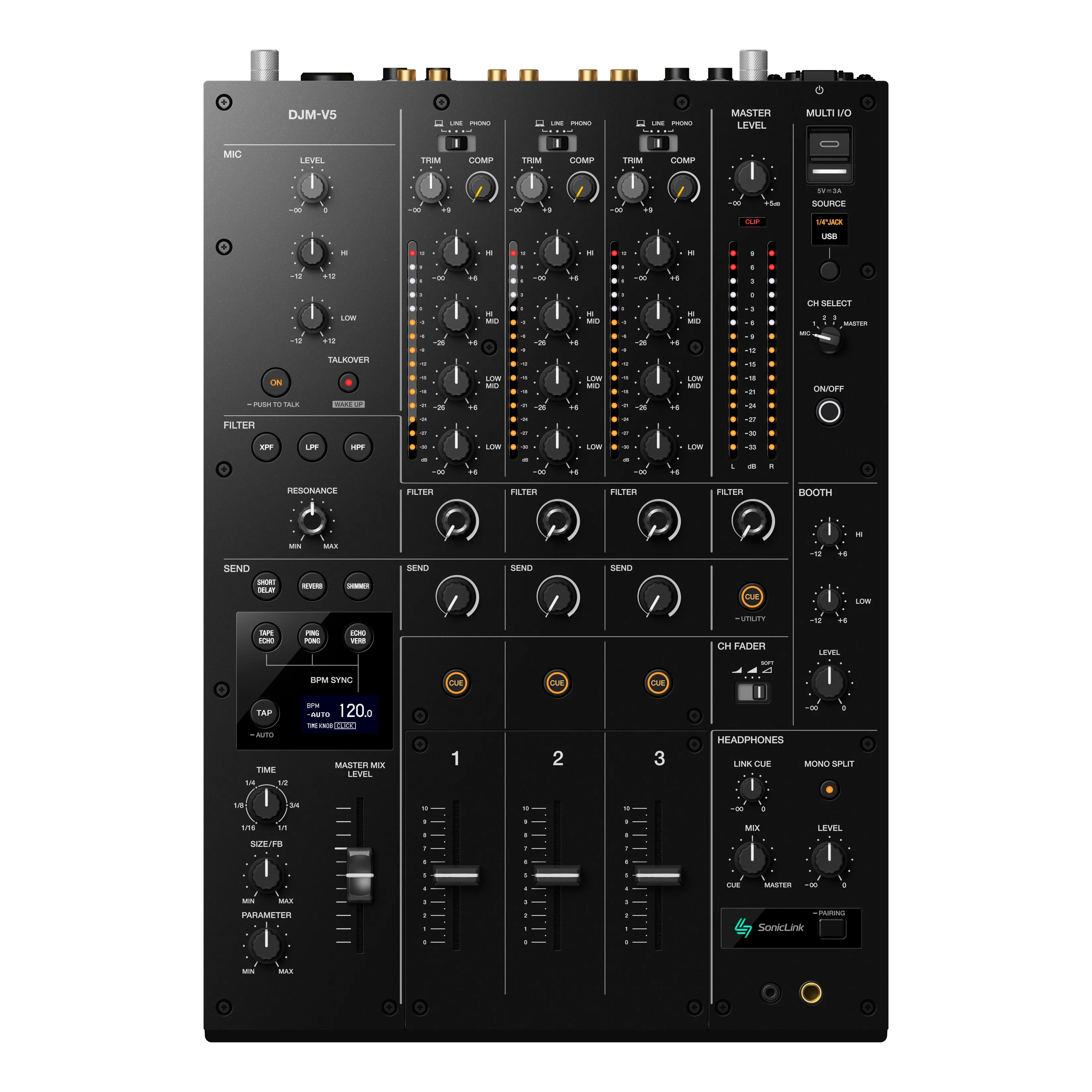 Mezcladora Alpha Theta DJM V5