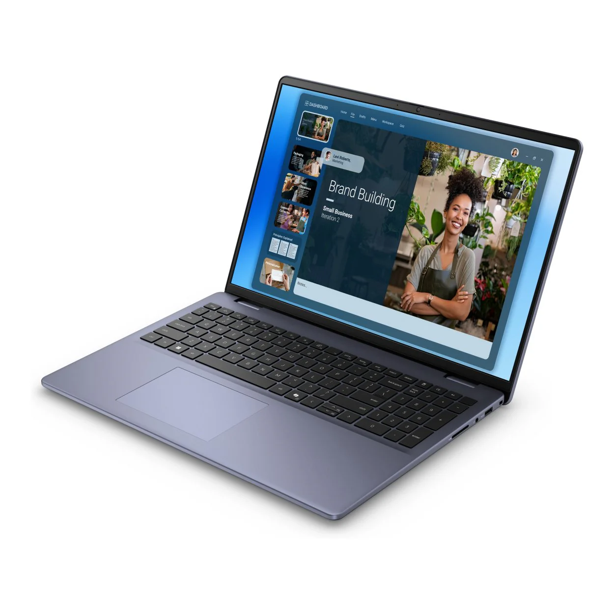 Dell 16 16-inch Core 7 150U 16GB RAM 1TB SSD GeForce MX 570A Win 11 Pro Laptop