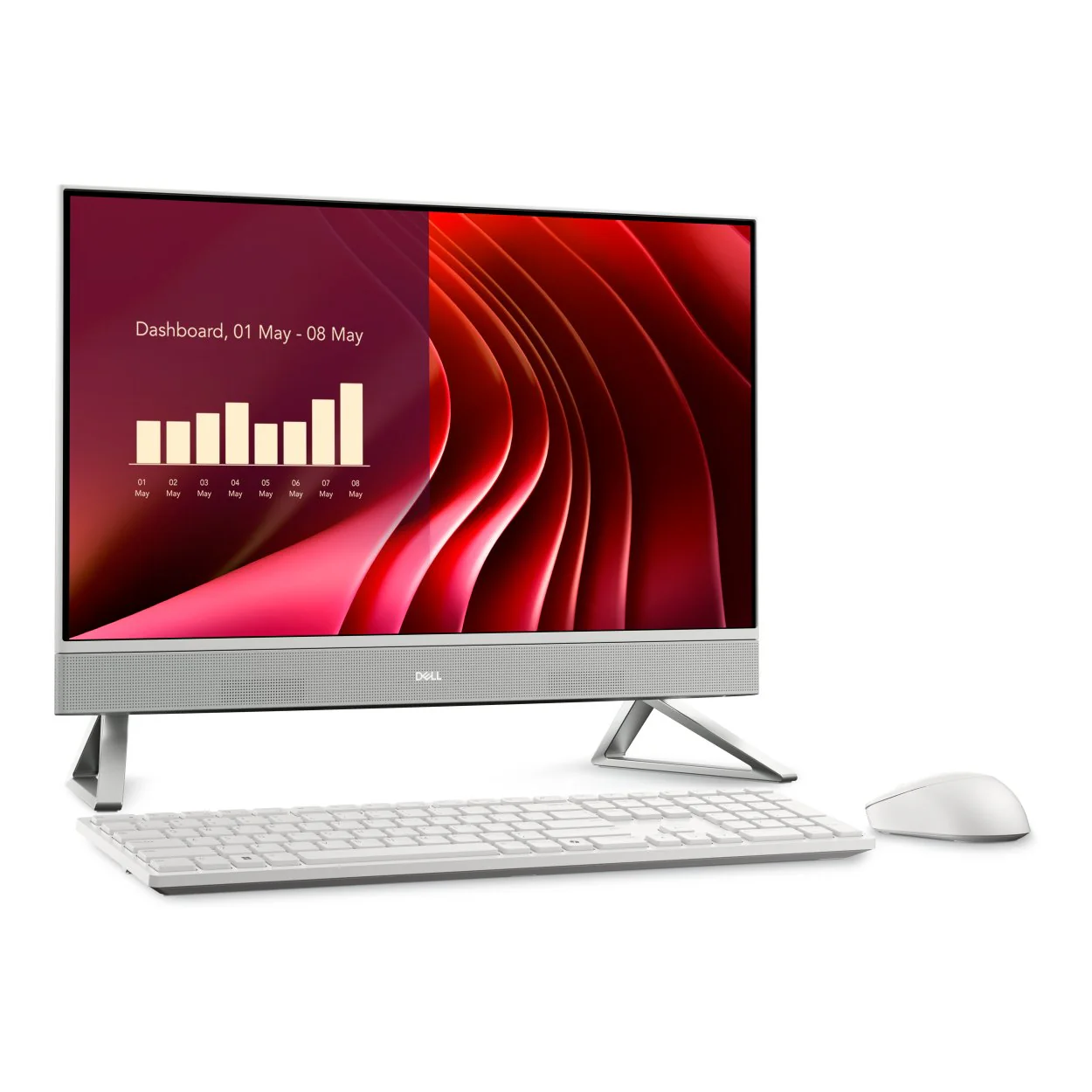 Dell 24 EC24250 23.8-inch Core i5-1334U 16GB RAM 512GB SSD Win 11 Pro All-in-One PC