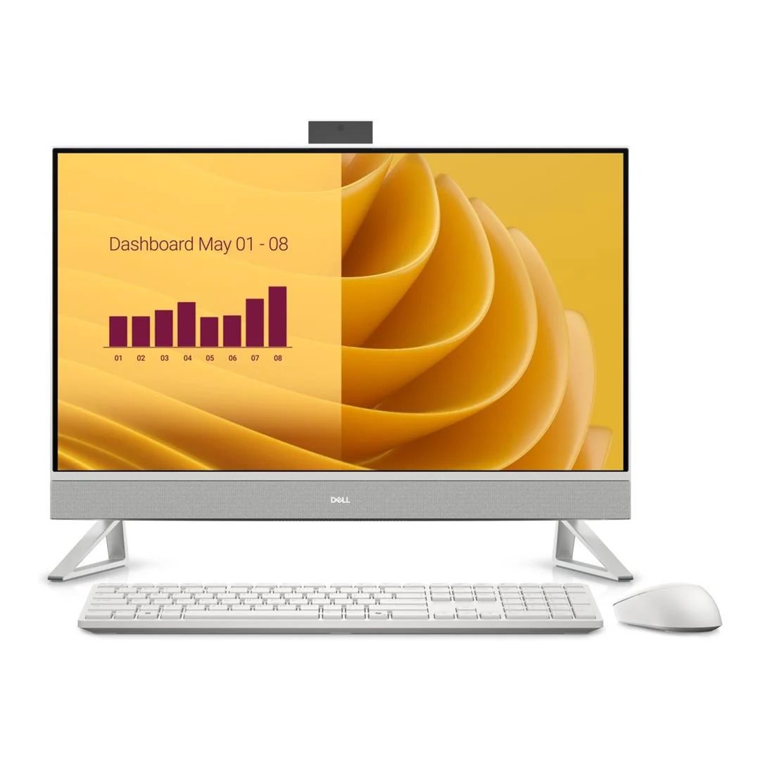 Dell 27 EC27250 27-inch Core 7 150U 16GB RAM 1TB SSD GeForce MX 570A Win 11 Pro All-in-One PC