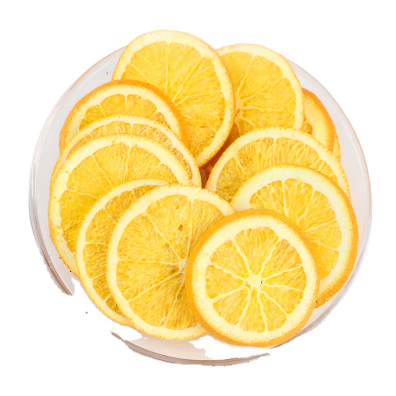 Wholesale OEM Good Quality Dry Crunchy Orange Slices Pure Freeze Dried Orange 1kg Crispy Orange Fruit for Snacks