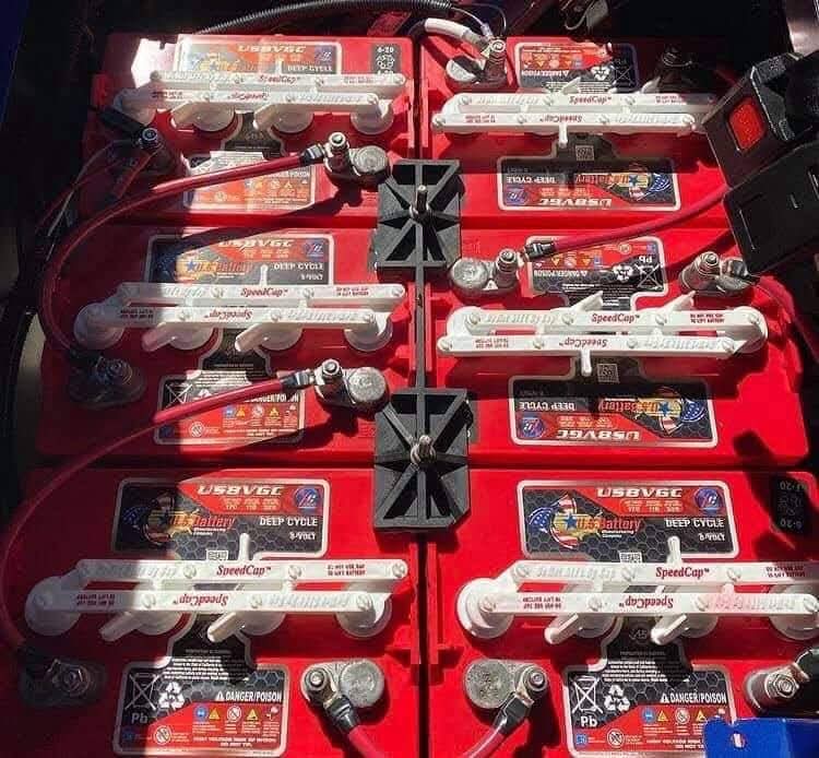 Deep Cycle Batteries Set