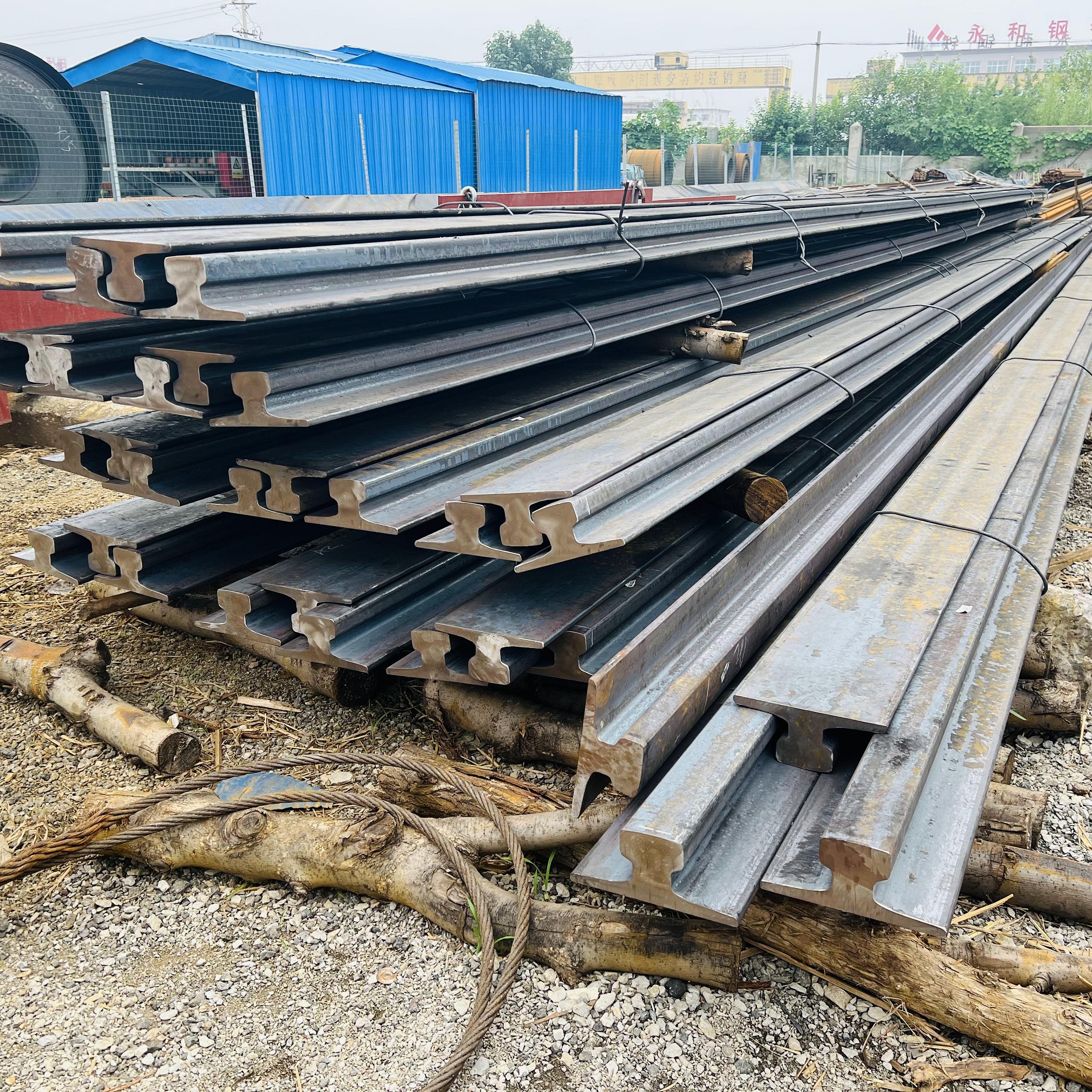 Steel Railway Tracks