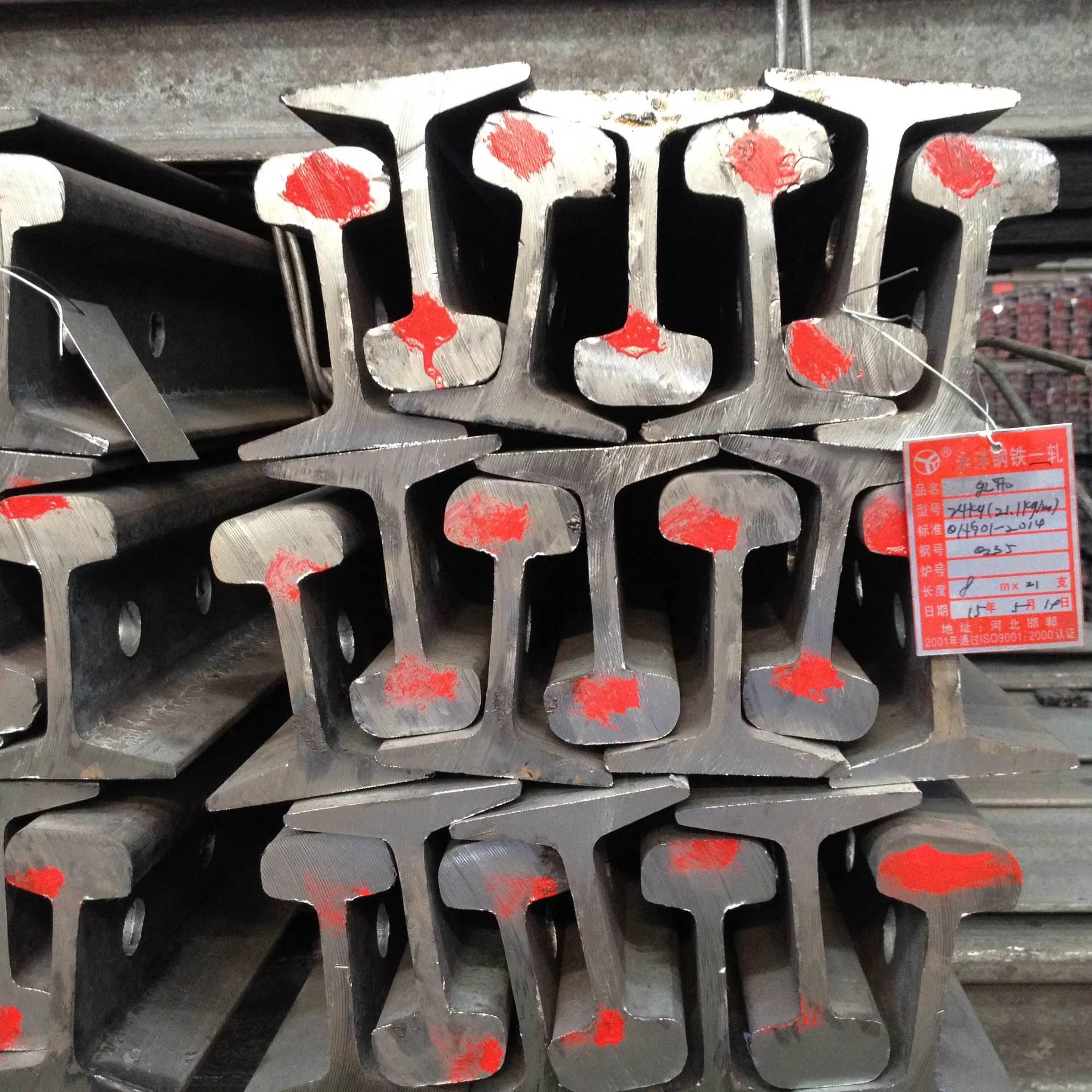 Best Grade Used Railway Rails Scrap R50 R65 Heavy Iron Metal Track Scrap for Sale for Steel Recycling and Construction