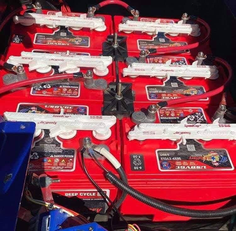 Deep Cycle Batteries Set