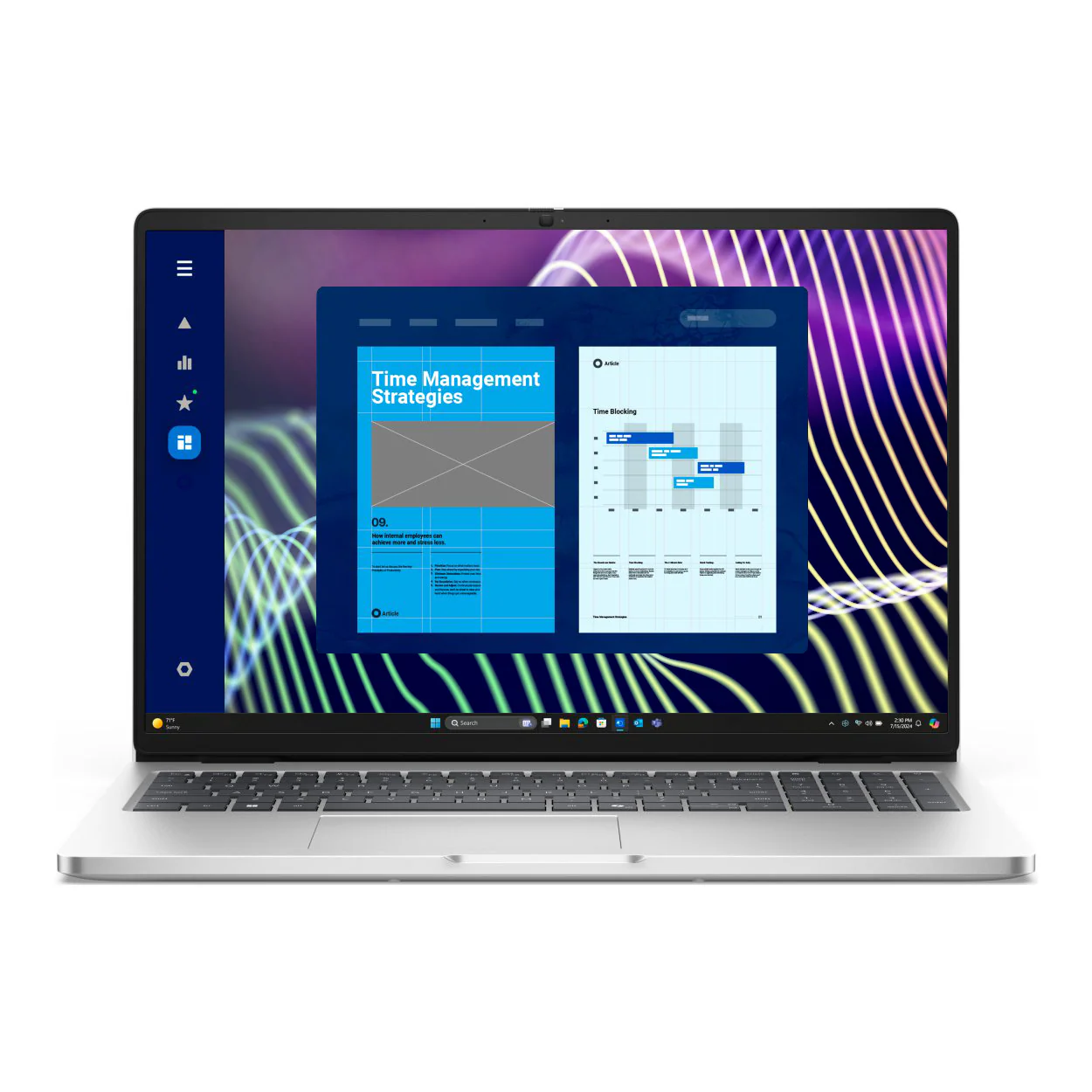 Dell Pro 16 16-inch Core Ultra 7 255U 16GB RAM 512GB SSD Win 11 Pro AI Laptop