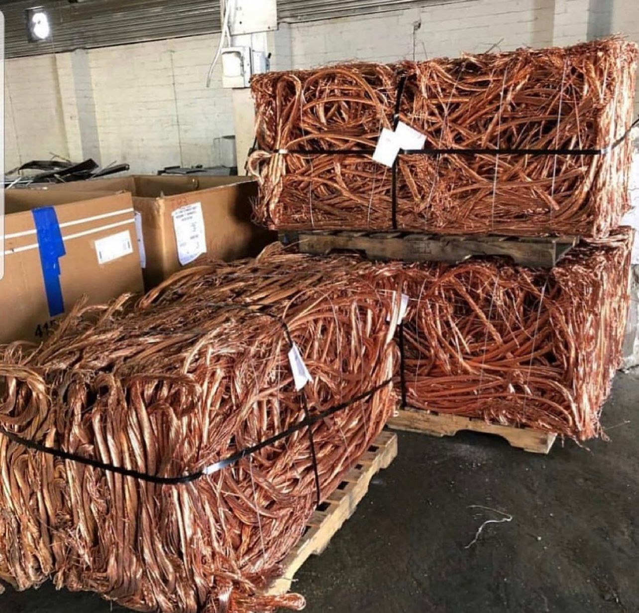 Scrap Copper Wire Bales