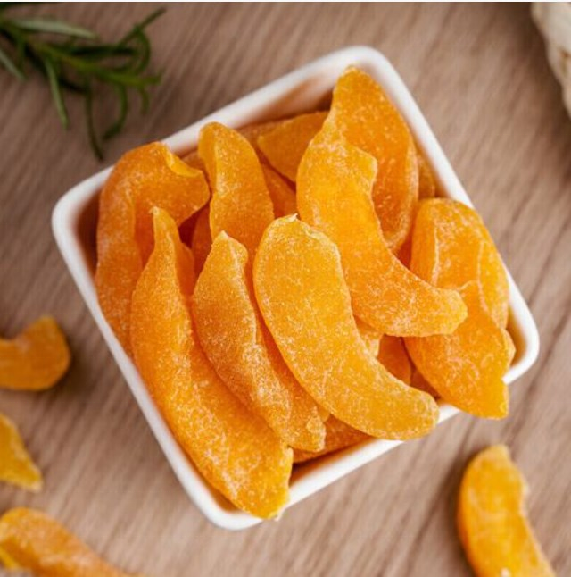 Natural Healthy Sweet Snack Dried Fruit Wholesale Dried Yellow Peach
