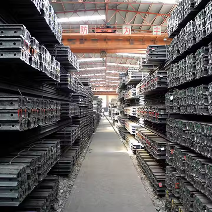 Railway Rail Steel Heavy Rail Light Rail Railway Track Materials Prime Quality Steel
