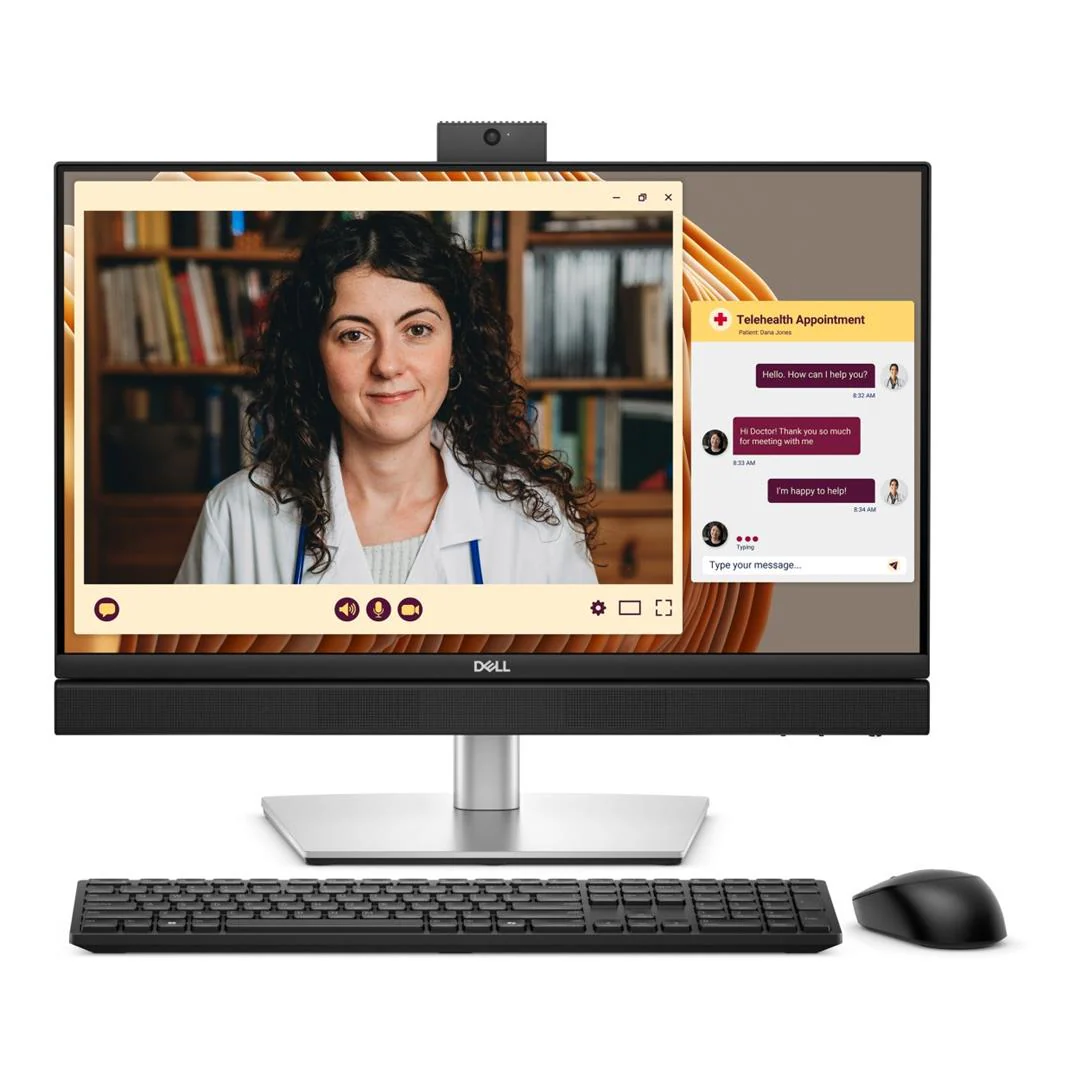 Dell Pro 24 23.8-inch Core Ultra 7 265 16GB RAM 512GB SSD Win 11 Pro All-in-One AI PC