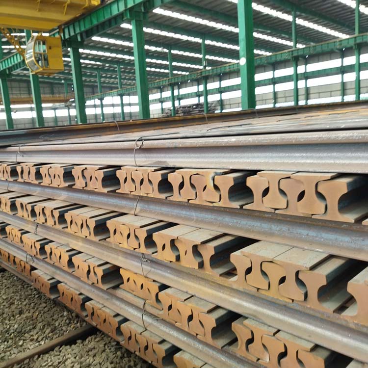 R50 R59 R60 R65 Q235B 55Q U71Mn S20 S30 Railroad Track Railway Steel Rail Heavy Duty Crane Standard Light Steel Rail for Mining