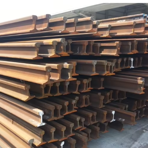 Supplier Original Used Rail Scrap R50-R65 Heavy Railway Steel Rail Tracks Exporters for Mine Using