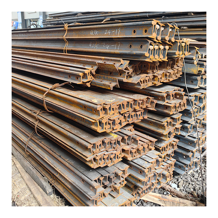 Hot Rolled groove Rails and Special Steel Crane Rails for Railway Materials