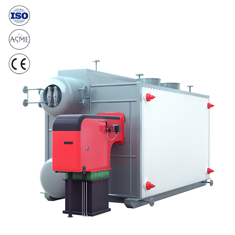 Automatic Oil Gas Fired Steam Boiler for Restaurant Hotel Use Energy Saving Horizontal for Chicken Processing Plant Factory
