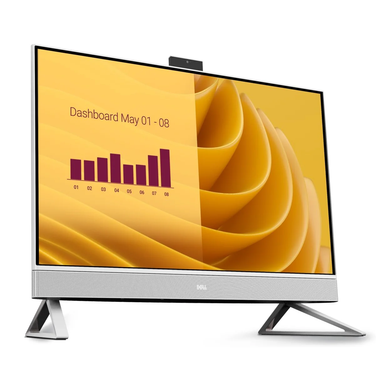 Dell 27 EC27250 27-inch Core 7 150U 16GB RAM 1TB SSD GeForce MX 570A Win 11 Pro All-in-One PC