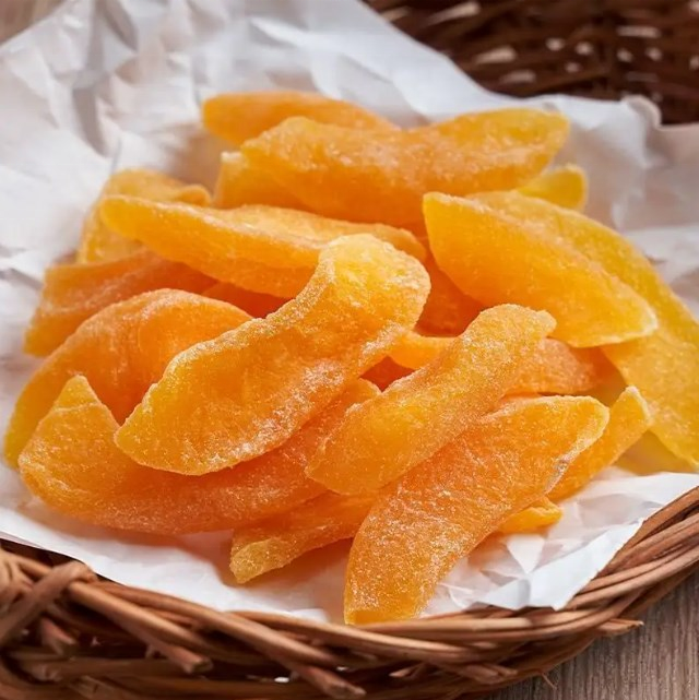 Natural Healthy Sweet Snack Dried Fruit Wholesale Dried Yellow Peach