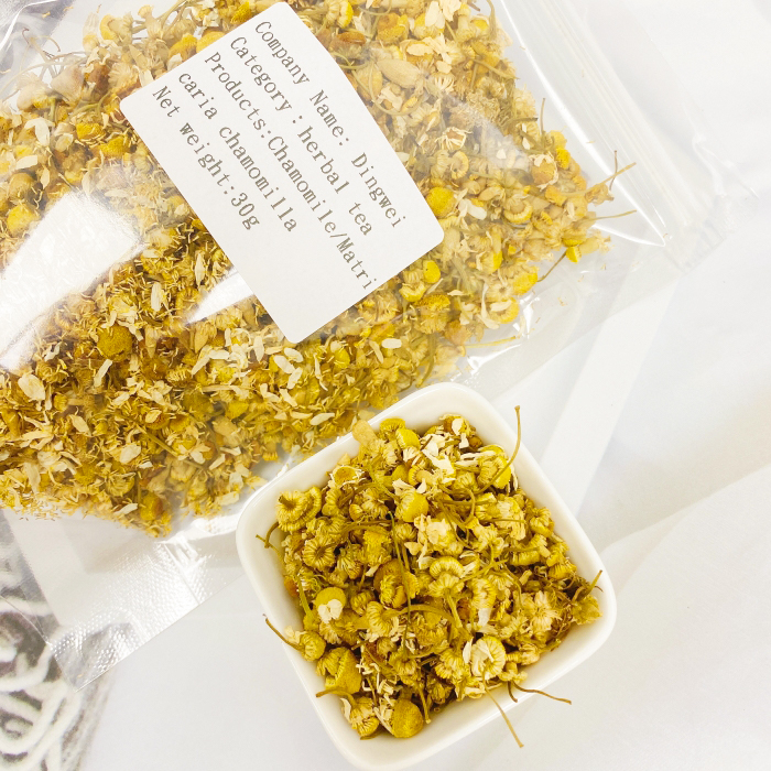 Wholesale High Quality Organic Chinese Herbal Tea Dried Bulk Chamomile Flower Tea