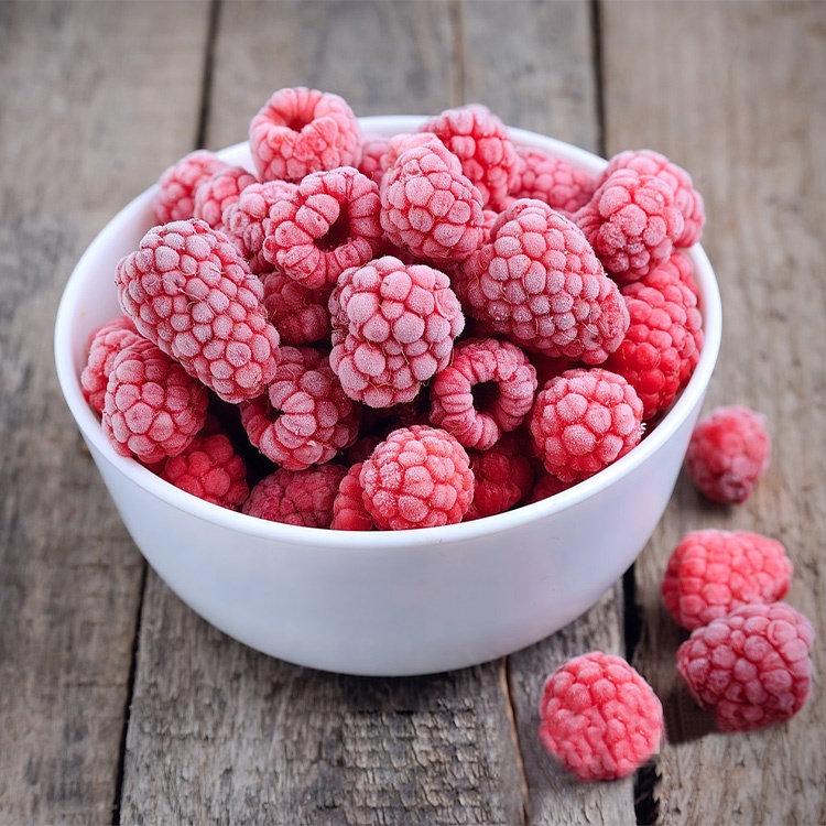High Quality IQF Raspberries | 95% Whole | Bulk Frozen Red & Black | Organic Safe Ready Eat | -18 Storage | Shandong Origin