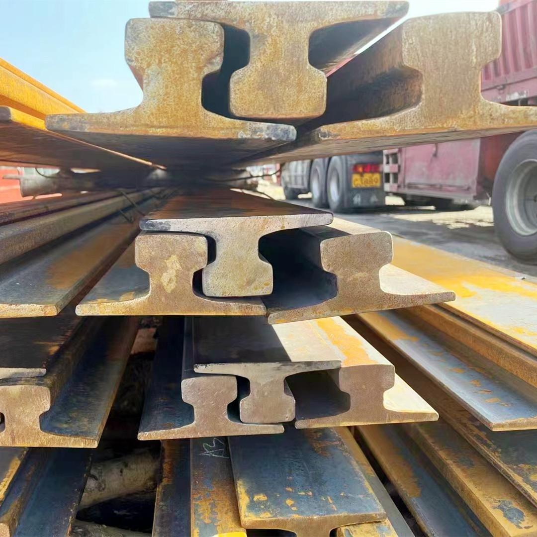 Rail R50 - R65 Heavy Railway Steel Rail Track S20 S30 20kg 24kg 30kg/M Light Railway Track Railway Rail American Standard 104lb