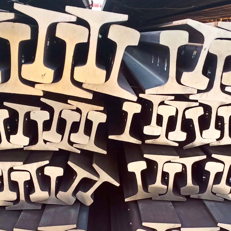 P50 R60 R65 R350HT 71Mn Heat-Treated Steel Rail