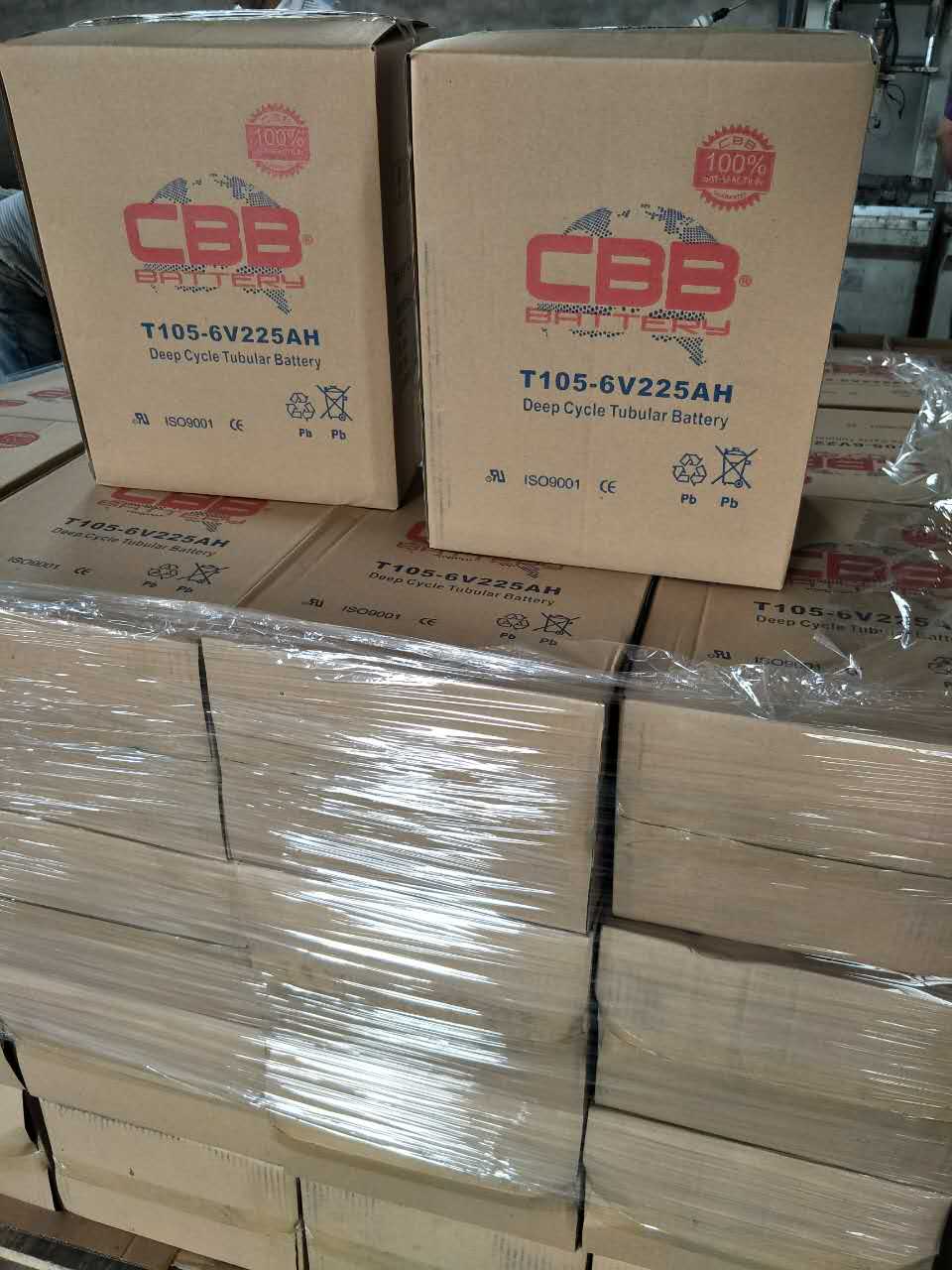 6V240Ah Flooded Acid Inverter Battery T125 Trojan Tubular Deep Cycle Type