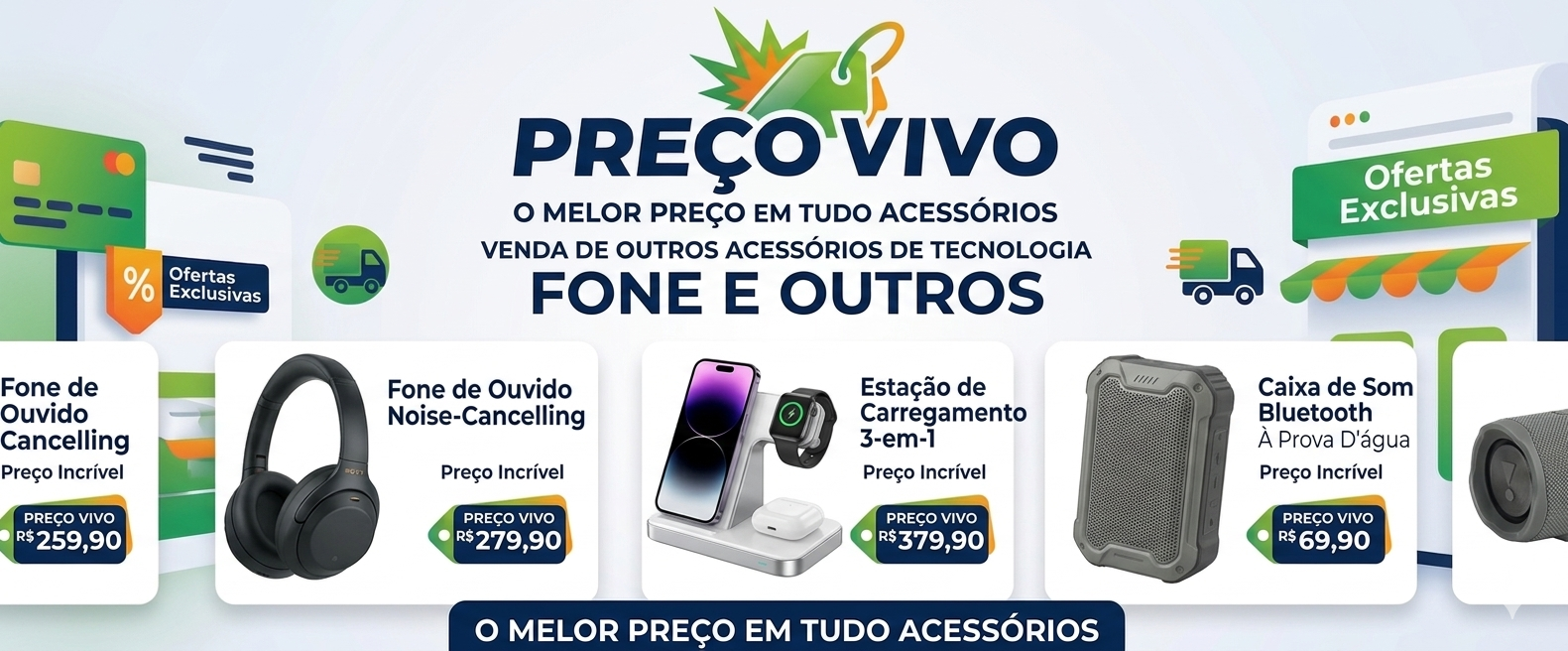 Fone de Ouvido Noise-Cancelling