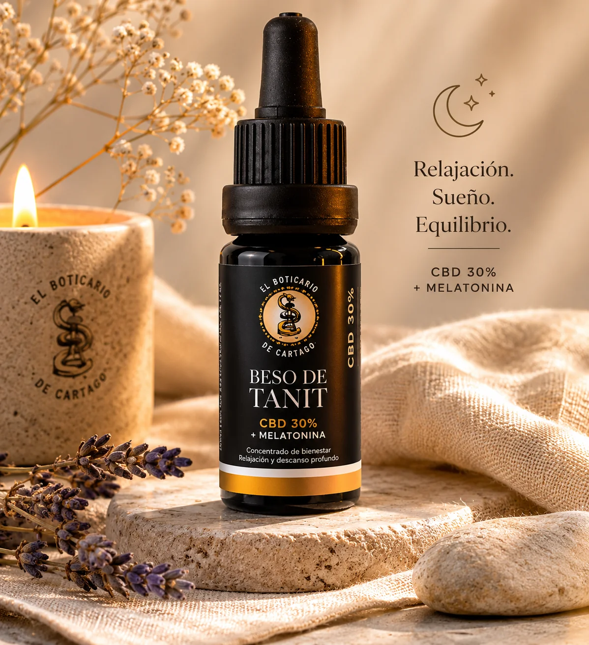 Aceite CBD 30% Beso de Tanit