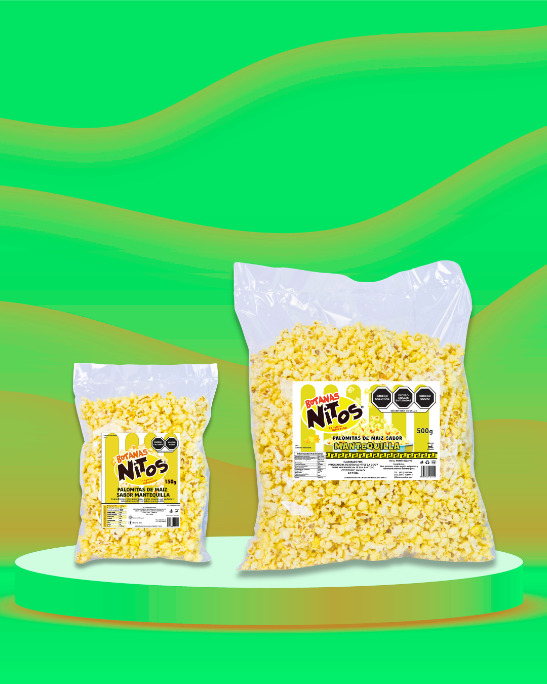 Palomita de Maíz Sabor Mantequilla