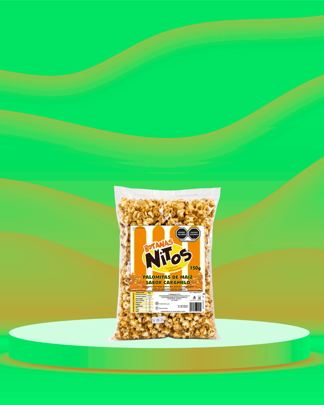 Palomitas de Maíz Caramelo