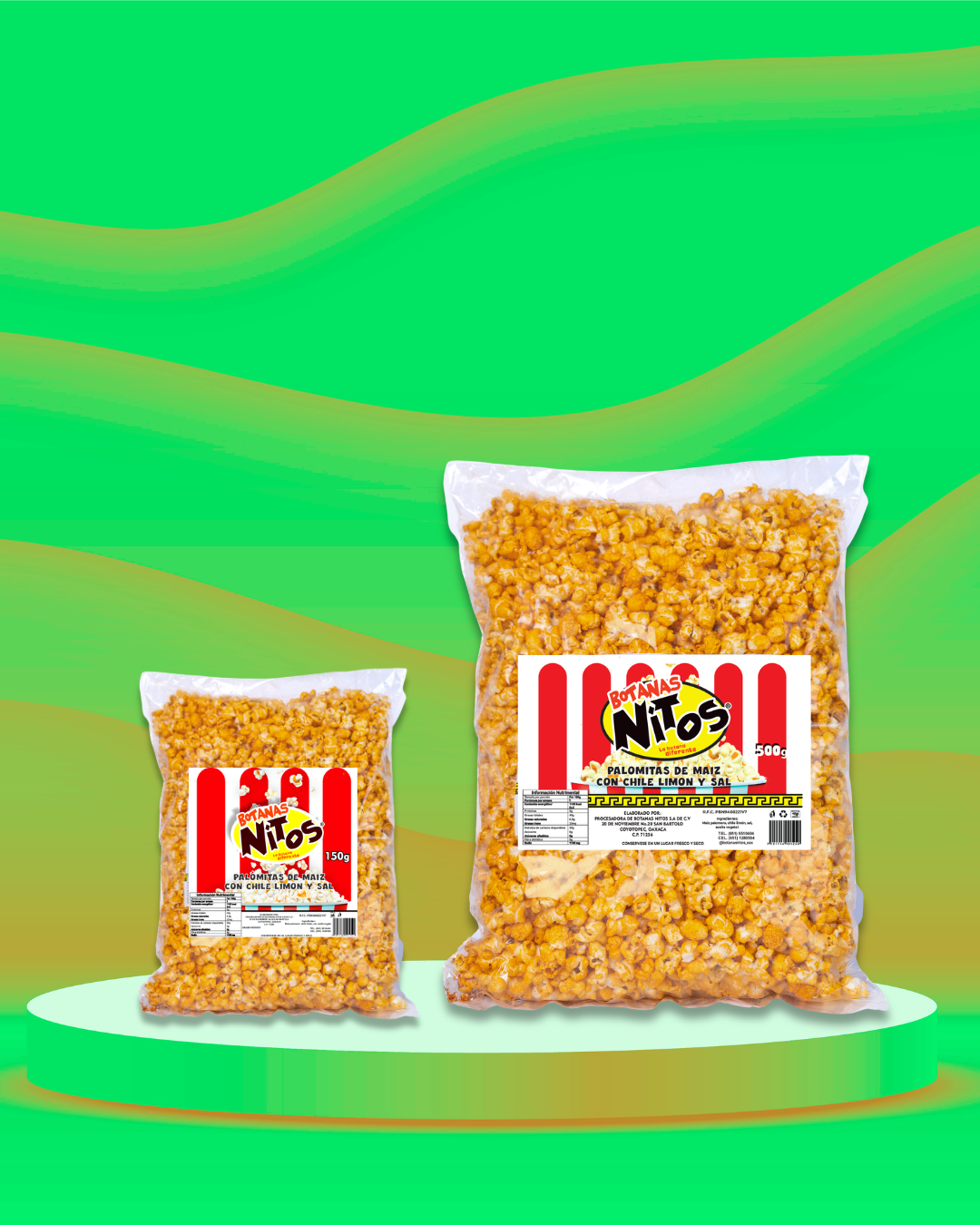 Palomitas de Maíz Chile Limón