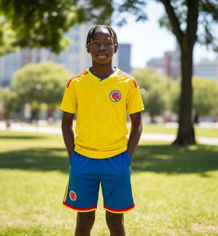uniforme selecion colombia 2026 para niño