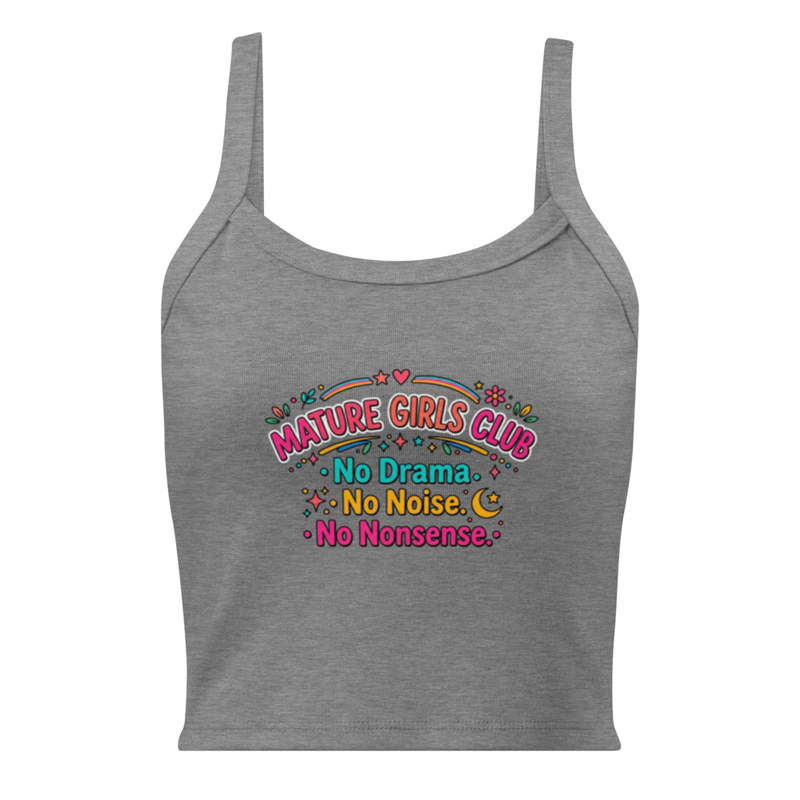 Women’s micro-rib tank top