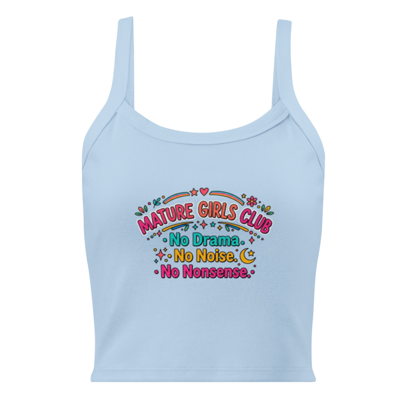Women’s micro-rib tank top