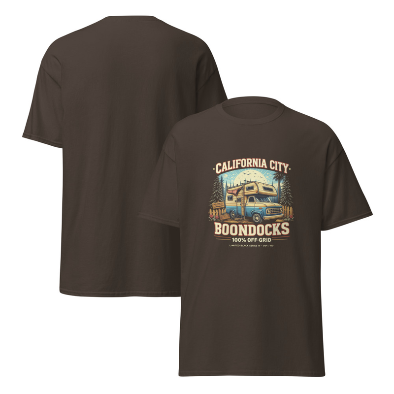 70's RV California City Boondocks Tee 